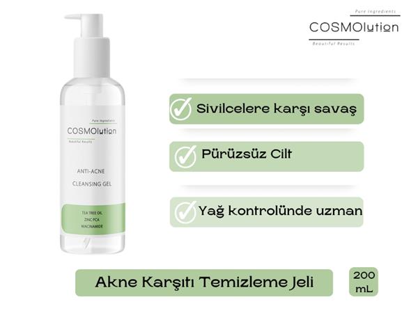 Yağlı ve Akne Eğilimli Ciltlere Özel Arındırıcı Yüz Temizleme Jeli 200 mL